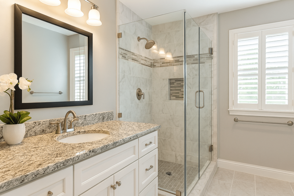 Custom bathroom remodel  In Southport NC