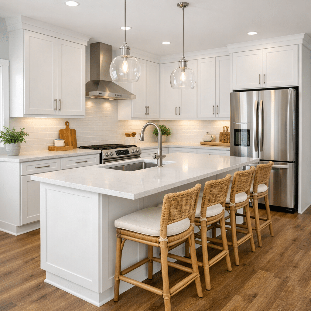 southport kitchen remodel by Creative stone of southport